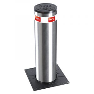 BFT Stoppy B 200/700 Bollards - Stainless Steel With LED Light Crown
